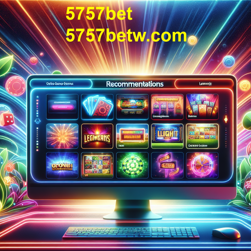 Descubra Novos Jogos com as Indicações de 5757bet